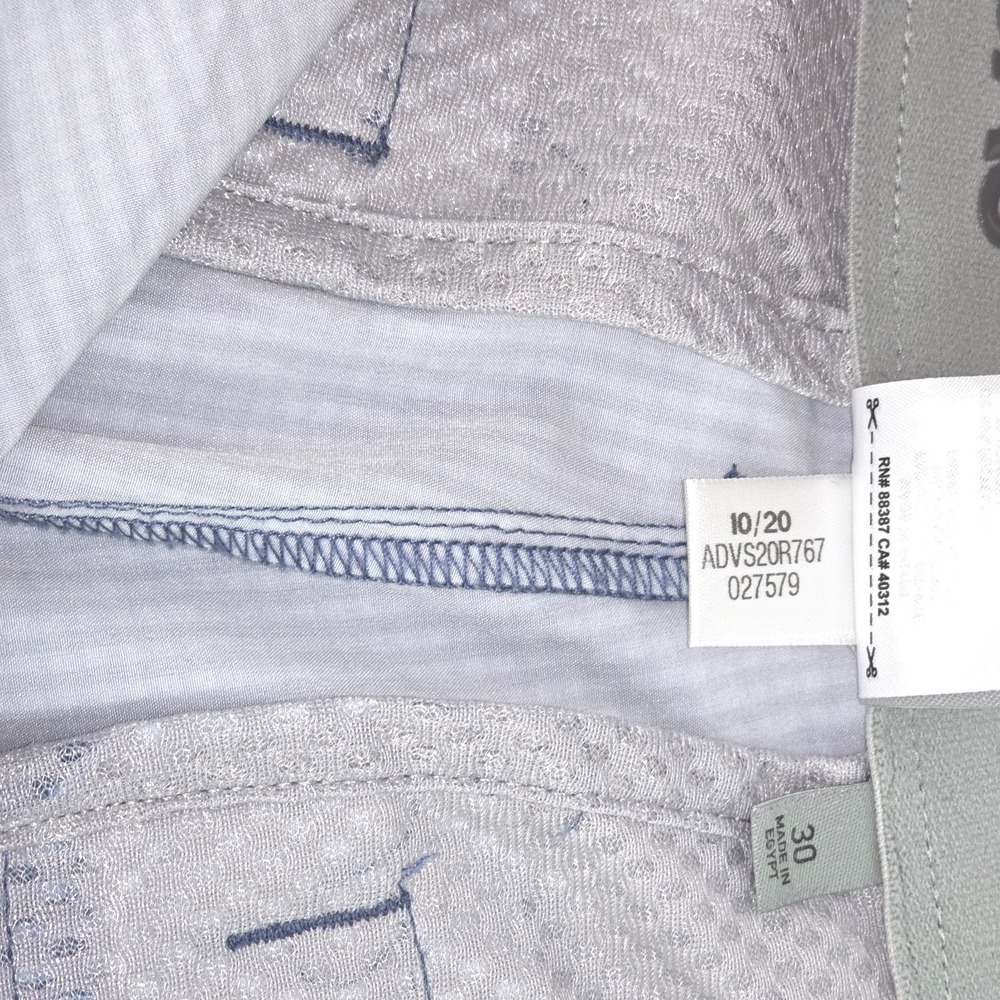 Adidas Ultimate 365 Golf Shorts Men 32 Gingham Check Stretch Performance Classic - Picture 8 of 16